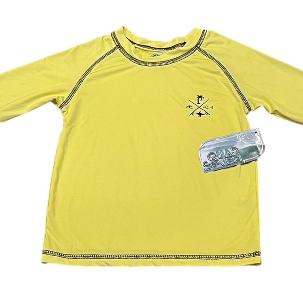 Quad‎ Seven Kids Yellow Rashguard